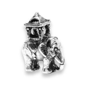 Trollbeads Indian Elephant Sterling Silver Bead